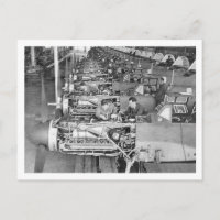 Messerschmitt Bf109 Production line at Regensburg