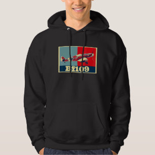 Messerschmitt Bf109 Ww2 Military Fighter Plane Air Hoodie