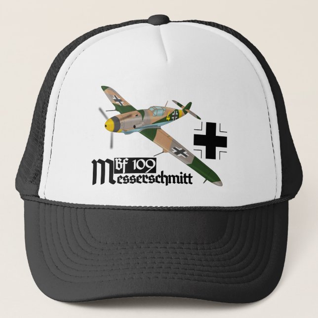 Messerschmitt Bf 109 Luftwaffe Trucker Hat (Front)