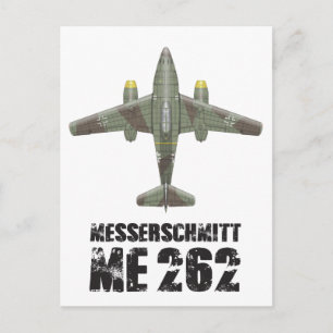 MESSERSCHMITT ME262 SCHWALBE POSTCARD