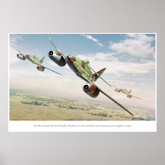 Messerschmitt Me 262 Poster (Front)