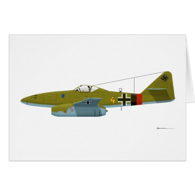 Messerschmitt Me-262 Swallow (Front Horizontal)