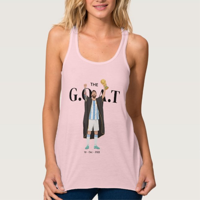 Messi World Cup Champion  Singlet (Front)