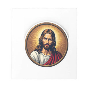 Messiah Sunburst Seal Vintage Engraving Shirt 3 Notepad