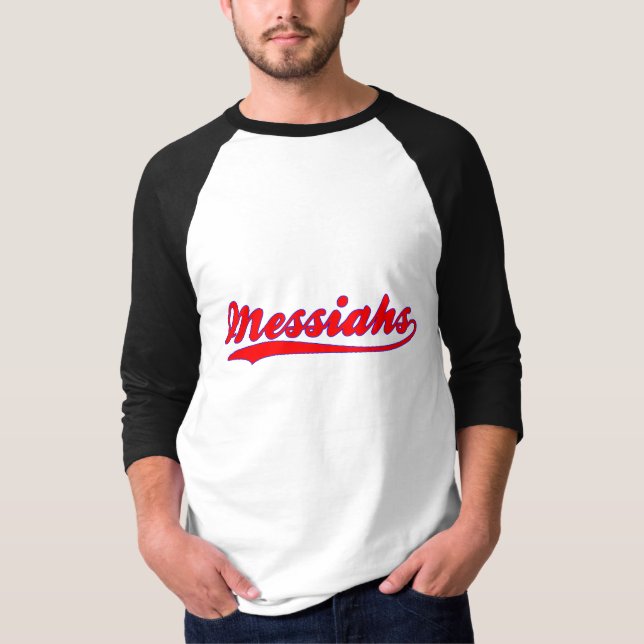 Messiahs Faux Baseball Jersey T-Shirt (Front)