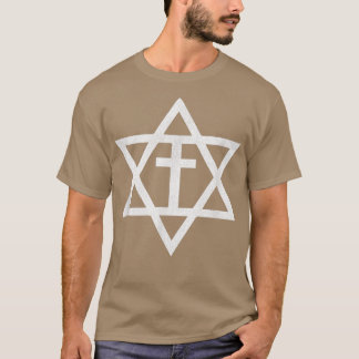 Messianic Cross Star of David T-Shirt