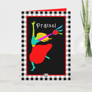 Messianic Dancer Greeting Card