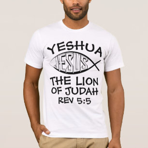 MESSIANIC JEWISH T-shirts, LION OF JUDAH T-Shirt