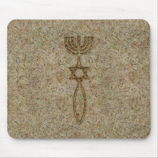 Messianic Seal Stone Mousepad