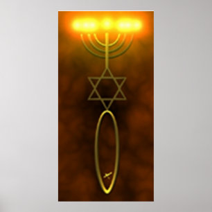 Messianic Seal Wall-Hanging Poster