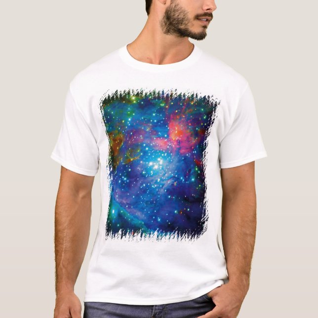Messier 42 Orion Nebula Infrared ESO Space Photo T-Shirt (Front)
