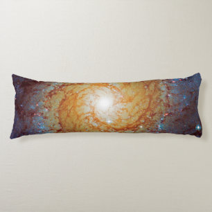 Messier 74 Spiral Galaxy Outer Space Photo Body Cushion