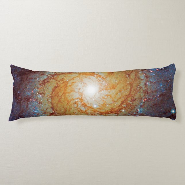 Messier 74 Spiral Galaxy Outer Space Photo Body Cushion (Front)