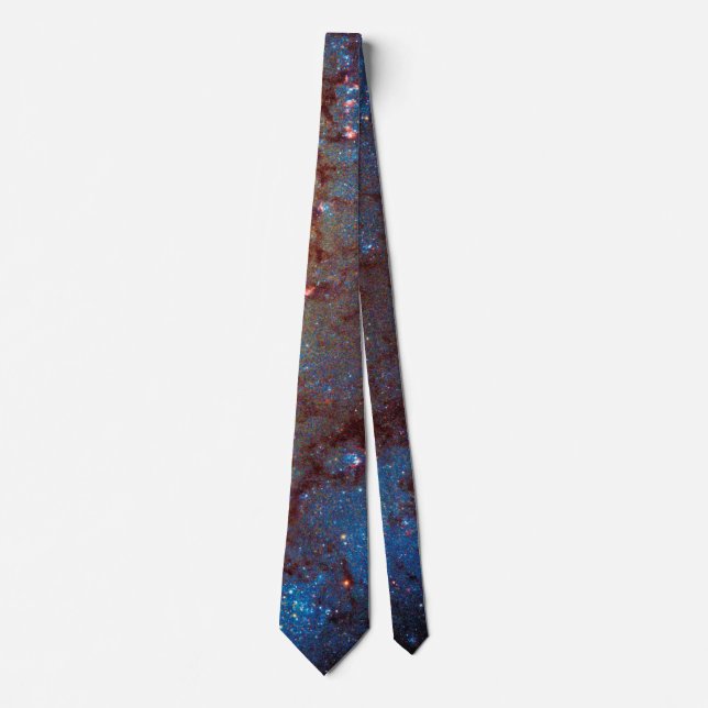 Messier 74 Spiral Galaxy Outer Space Photo Tie (Front)