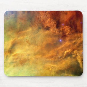 Messier 8 Lagoon Nebula - NASA Hubble Space Photo Mouse Pad