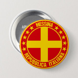 Messina                                            7.5 cm round badge