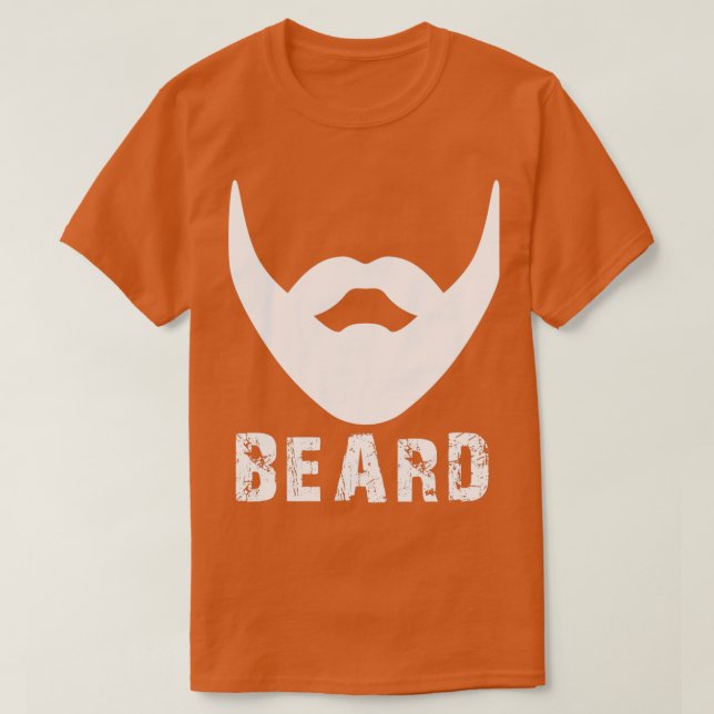 Messy Beard Classic TShirt (Design Front)