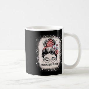 Messy Bun Labour And Delivery Nurse Life Womens Ic Coffee Mug