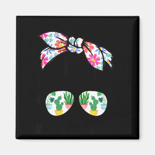 Messy bun plant mama mom life plants &amp; flowers magnet