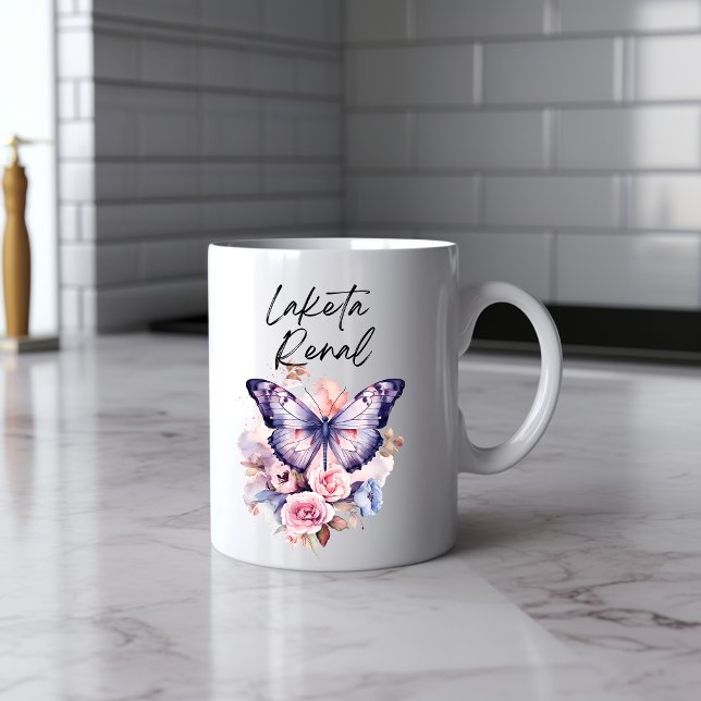 Messy Butterfly Watercolor Mug (Creator Uploaded)