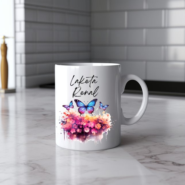 Messy Butterfly Watercolor Mug (Creator Uploaded)