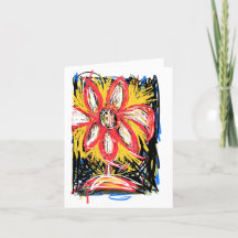 Messy Flower - "TY for never staying within..."