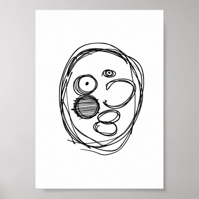 Messy guy poster (Front)
