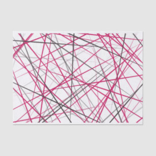 Messy Line Pattern Tissue Paper