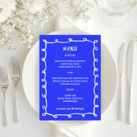 Messy Loops Hand Drawn Custom Bar Bat Mitzvah