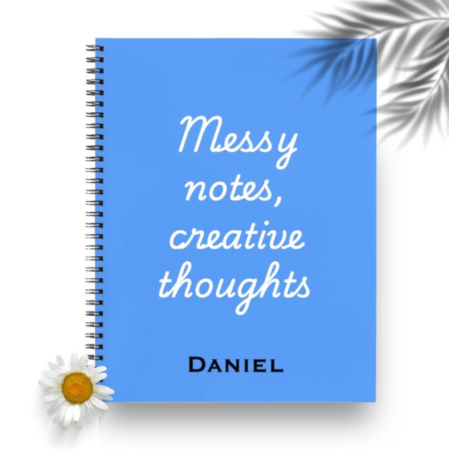 Messy Notes, Creative Thoughts – Notebook Quotes (Creator Uploaded)