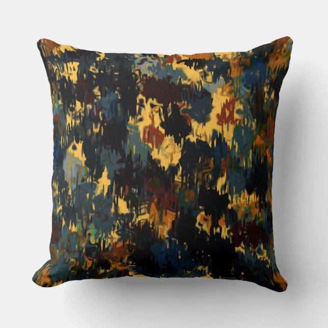 Messy Paint Cushion (Front)