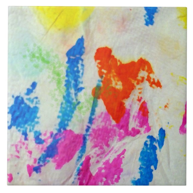 Messy Paint Tile (Front)