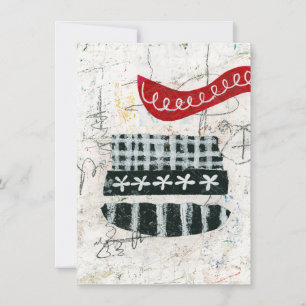 Messy Sunday Greeting Card