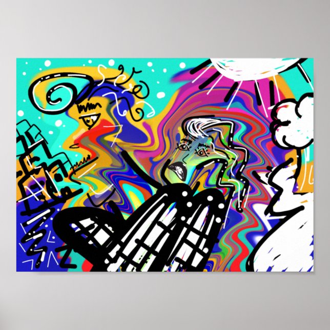 Meta Beach Poster (Front)