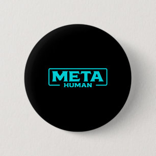 Meta Human Metaverse Vr Virtual Reality Gamer  6 Cm Round Badge