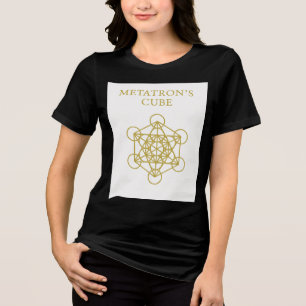 MetaBella+Canvas Tri-blend T-Shirt, White, Adult L Shirt
