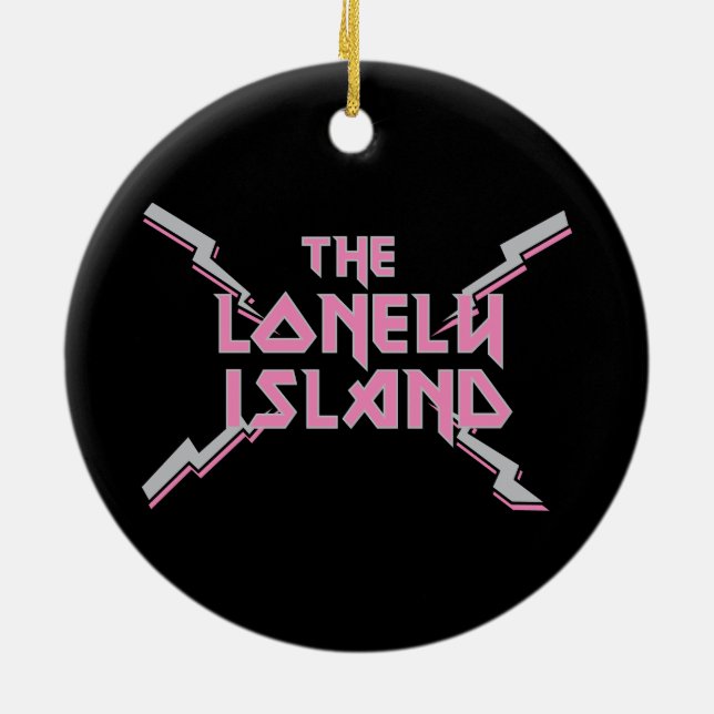 Metal 2 ceramic tree decoration (Back)