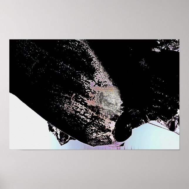 Metal Abstract Poster (Front)