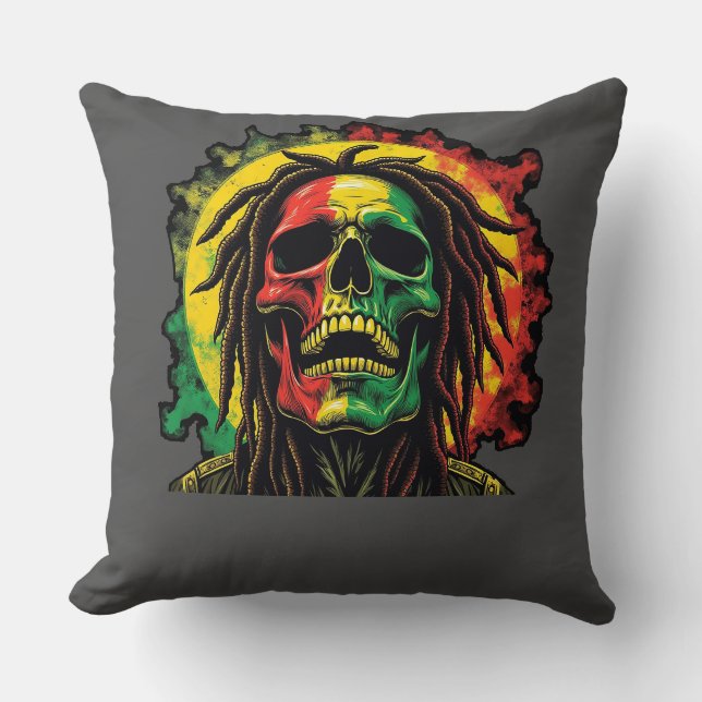Metal and ragage cushion (Front)