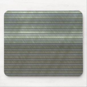 metal art stripes mouse pad