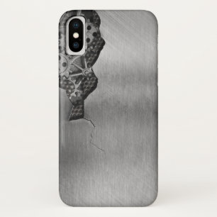 Metal background with mechanical damage Case-Mate iPhone case