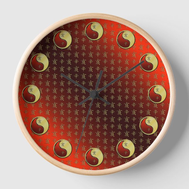 Metal Boar Clock (Front)
