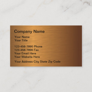 Metal Business Cards Template