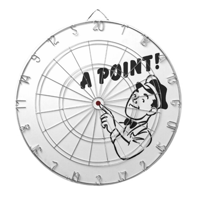 metal cage, point dartboard (Front)