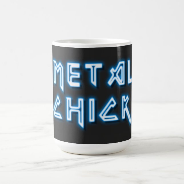 Metal Chick Coffee Mug (Center)