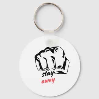 Metal Circle Keychain, 2" Key Ring