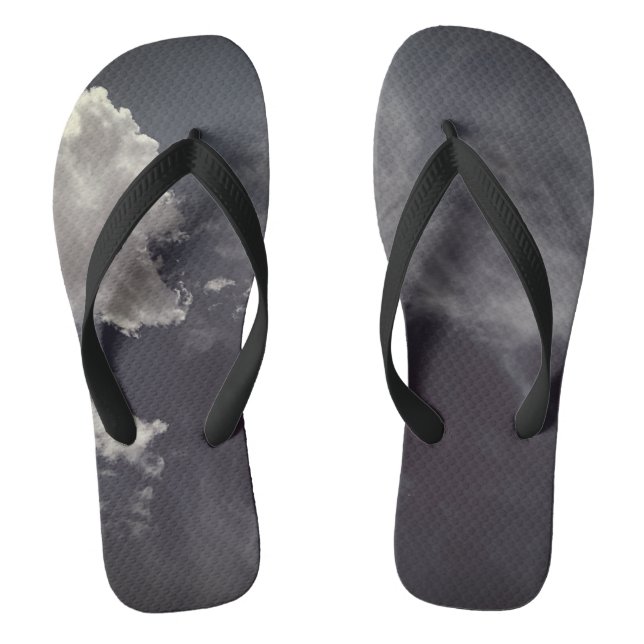 Metal cloud jandals (Footbed)
