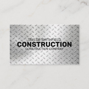 METAL CONSTRUCTION PROFESSIONAL BUSINESS CARD