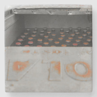 Metal Cooler Stone Coaster