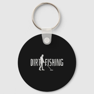 Metal Detecting Detector Detection Fishing  Key Ring
